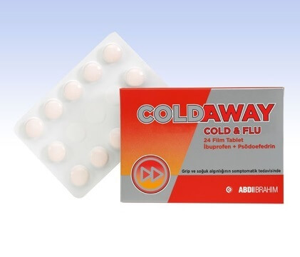 Coldaway Cold & Flu инструкция, состав, описание, дозировка