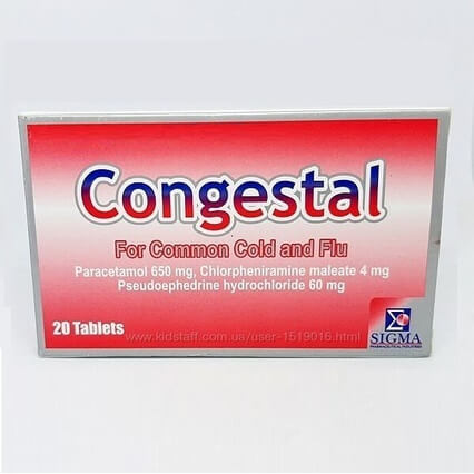 congestal tablet