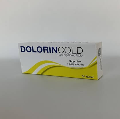 Dolorin Cold инструкция, состав, дозировка, побочные эффекты