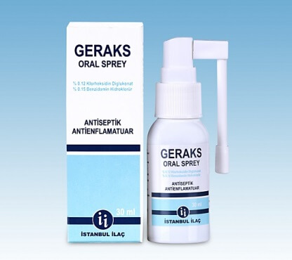 Geraks Oral Sprey инструкция, способ применения, дозировка