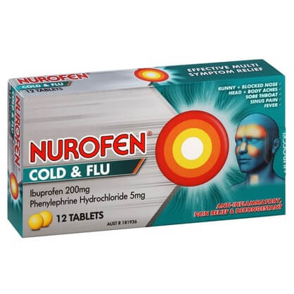 Nurofen cold & flu - препарат от гриппа и простуды