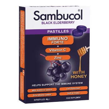 Sambucol Immuno Forte описание, способ применения и дозировка