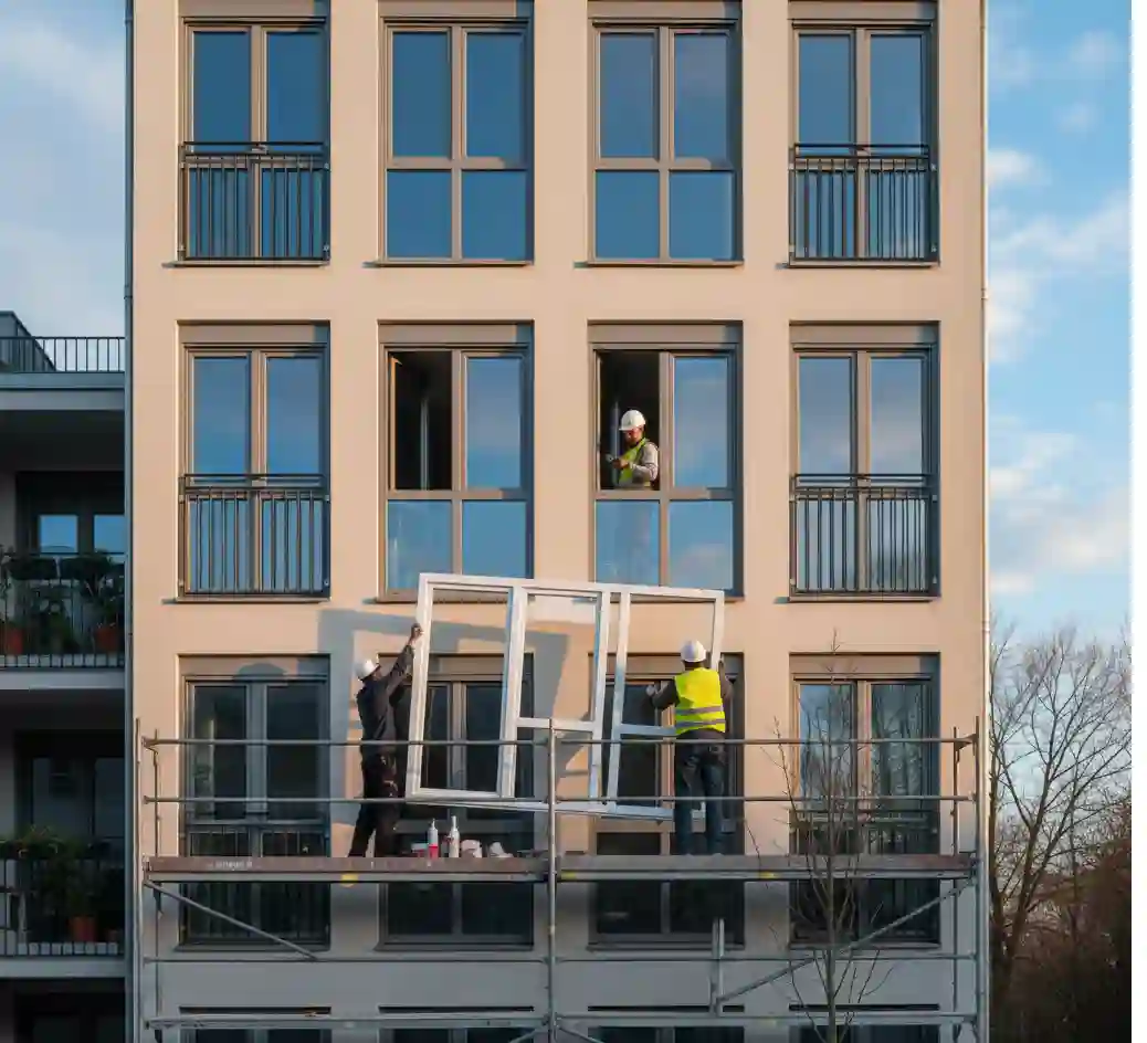 Монтаж металопластикових вікон ViknaBrand